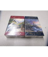 Thomas Kinkade Painter of Light Playing Cards 2 Packs Lighthouses - £9.67 GBP