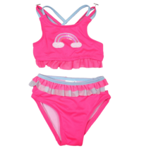 Baby Girl&#39;s Bikini Swimsuit Hot Pink Rainbow Size 18 Months - €11,09 EUR