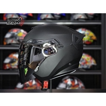 Original GSB S-263 Matte Black Open Face Helmet Free Shipping    - $799.00