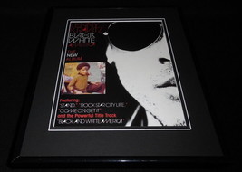 Lenny Kravitz 2011 Black and White America Framed 11x14 ORIGINAL Advertisement  - £27.24 GBP
