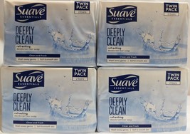 8 Bars Suave Essentials Deeply Clean Bar Soap 3.9 Oz. Each - £19.73 GBP