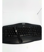 Logitech MX 3200 Keyboard Wireless MX3200 867773-0403 +USB Receiver WORKS - $404.47 MXN