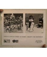 Santa Claus Is Comin&#39; To Town Frosty The Snowman Press Kit Photo Snow Man - €38,51 EUR