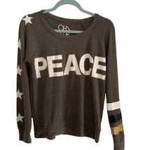 Chaser Olive Peace Star Tee Long Sleeve - £33.11 GBP