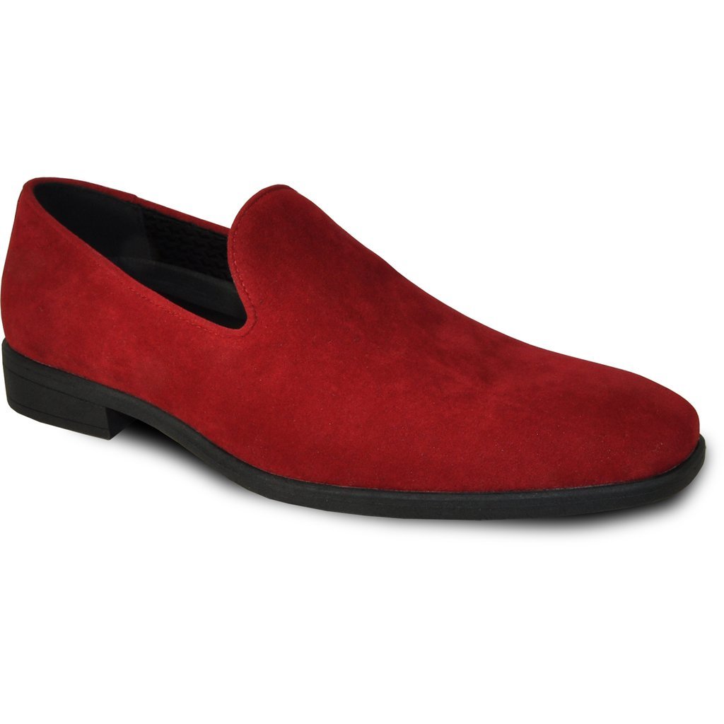 Primary image for Vangelo Men Dress Shoe KING-5 Formal Tuxedo for Prom & Wedding Wide Width Red