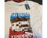 the stacks go road trippin white mens 2XL tshirt - $14.84