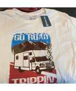 the stacks go road trippin white mens 2XL tshirt - $14.84
