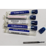 Lot of 5 NEW GARR 45027 2 Flute 1.5mm Center Cut-Square - TiALN Carbide ... - €38,08 EUR