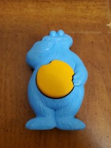 Cookie Monster Shaker Rattle Squeaky Toy Gabriel CBS Sesame Street 1979 ... - $7.95