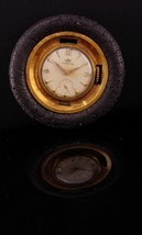 Vintage Swiss Marvin Tire Watch - novelty pocketwatch - steampunk open back watc - £123.21 GBP