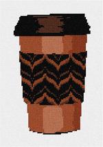 Pepita Needlepoint Canvas: Women&#39;s Bargello Collection Coffee Cup, 7&quot; x 10&quot; - £39.81 GBP+