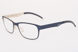 Orgreen CHARMER 312 Matte Dark Blue / Matte Sand Titanium Eyeglasses 52mm - £172.94 GBP