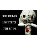 love spell, Wicca poppet magick, voodoo doll, white magic - $558.64 MXN