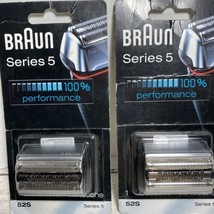 Braun Series 5 Electric Shaver Head Replacement Cassette 52S 2 Pack Sealed - £34.26 GBP