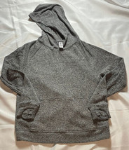 Athleta girls Large 12 hoodie long sleeve thin thumb holes gray - £11.22 GBP