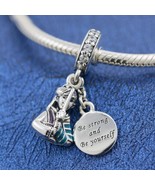 925 Sterling Silver Multicolor Disney Mulan Dangle Charm Bead - €14,57 EUR