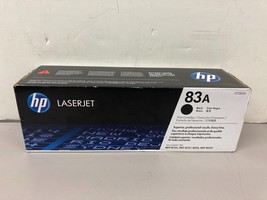 Genuine SEALED/NEW OEM HP 83A Black LaserJet Print Cartridge CF283A - £41.90 GBP