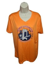 2018 George Washington Bridge Challenge Walk Run It Womens Orange XL Jersey - £15.44 GBP