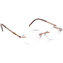 Silhouette Eyeglasses 5521 70 2540 Titan Next Generation Brown Rimless 50-17 140 - £119.59 GBP