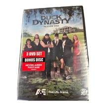 Duck Dynasty Season 1 3 disc DVD Set Sealed - £6.01 GBP