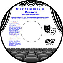 Isle of Forgotten Sins - Monsoon 1943 DVD Movie  John Carradine Gale Sondergaard - £3.98 GBP