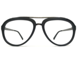 Robert Mitchel Eyeglasses Frames RMS20202 BLACK Matte Gunmetal Aviator 5... - $79.19