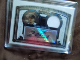 2005 bowman sterling brad eldred auto signed jersey rc rookie card pirat... - $8.99