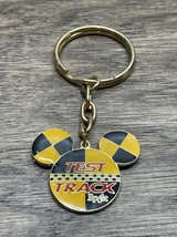Vintage Disney Epcot Center Mickey Mouse Test Track Keychain KG JD - $147.00 MXN