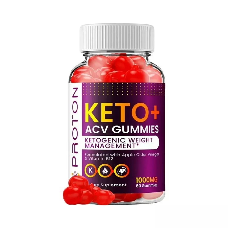 Proton Keto ACV gummies (60 Gummies) - $572.41 MXN