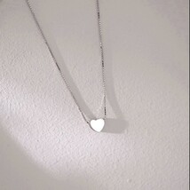 925 Silver Plated Love Heart Pendant Necklace for Women,Heart Necklace f... - €10,49 EUR