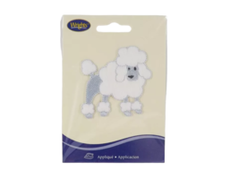 Wrights Fabric Iron-On Applique - New - Poodle - £3.93 GBP