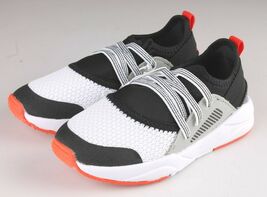 Cat &amp; Jack Jungen Kleinkind Schwarze Mesh Rote Keenan Slip-On Sneaker NWT - $20.74 CAD