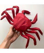 Crab papercraft template - $10.00