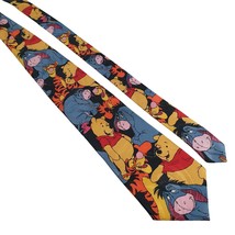 Winnie Pooh Disney Men Necktie Accessory Novelty Tigger Eeyore Cartoon Movie - £18.68 GBP