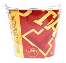 Iowa State Cyclones Galvanized Metal Bucket - NCAA - $24.24