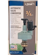 NEW Orbit Water Valve Converts 3/4&quot; Manual Sprinkler To Automatic - 57029 - $32.80 CAD