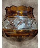 Czech/Stained.Glass/Planter.C.1960 - $55.00