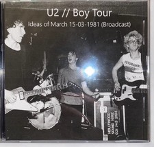 U2 Live 1981 CD Boy Tour At The Reseda Country Club, CA Soundboard - $20.00