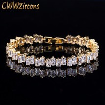 High Quality Cubic Zirconia Stone Yellow Gold Color Fashion CZ Women Wed... - £16.16 GBP