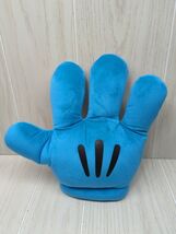 Disney Parks Mickey Mouse Plush blue costume glove ONE right hand only - $9.89