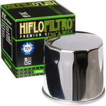 1 Chrome HiFloFiltro Oil Filter For Suzuki GSXR750 GSXR 750 GSX-R750 600... - $16.95