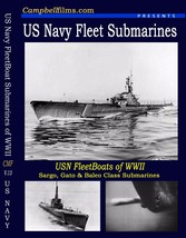 US Navy Fleetboat Submarines of WW2 - Gato - Sargo - S and V Boats - £13.91 GBP