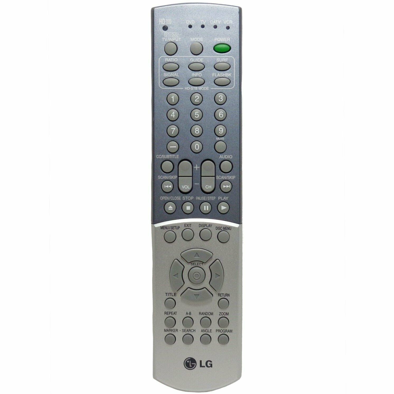 LG 6711R1N132B Factory Original HD Receiver / DVD Player Remote For LG LST-3510A - $17.39