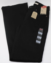 Levi&#39;s 726 Women&#39;s Black Zipper Dark Wash High Rise Flare Jeans 6 Medium... - £23.25 GBP