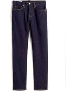 NWT H&amp;M Men&#39;s 42 X 32 slim-fit blue jeans stretch dark Coupe e&#39;troite big - $909.19 MXN