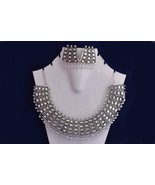 Cristal de Moda Collar Pendientes Bollywood Elegante Fantástico Set - £28.10 GBP