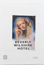 Beverly Wilshire Hotel Marlene Dietrich Print By Fairchild Paris AP - $179.66