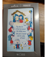 hallmark christmas cards 16 pk  peanuts - $9.00