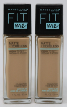 Maybelline Fit Me Foundation Matte + Poreless (1oz/30mL) 128 Warm Nude L... - £11.53 GBP