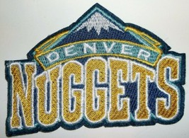 Denver Nuggets Embroidered PATCH~@ 3 1/2 x 2 1/2~Iron or Sew On~NBA - £3.66 GBP